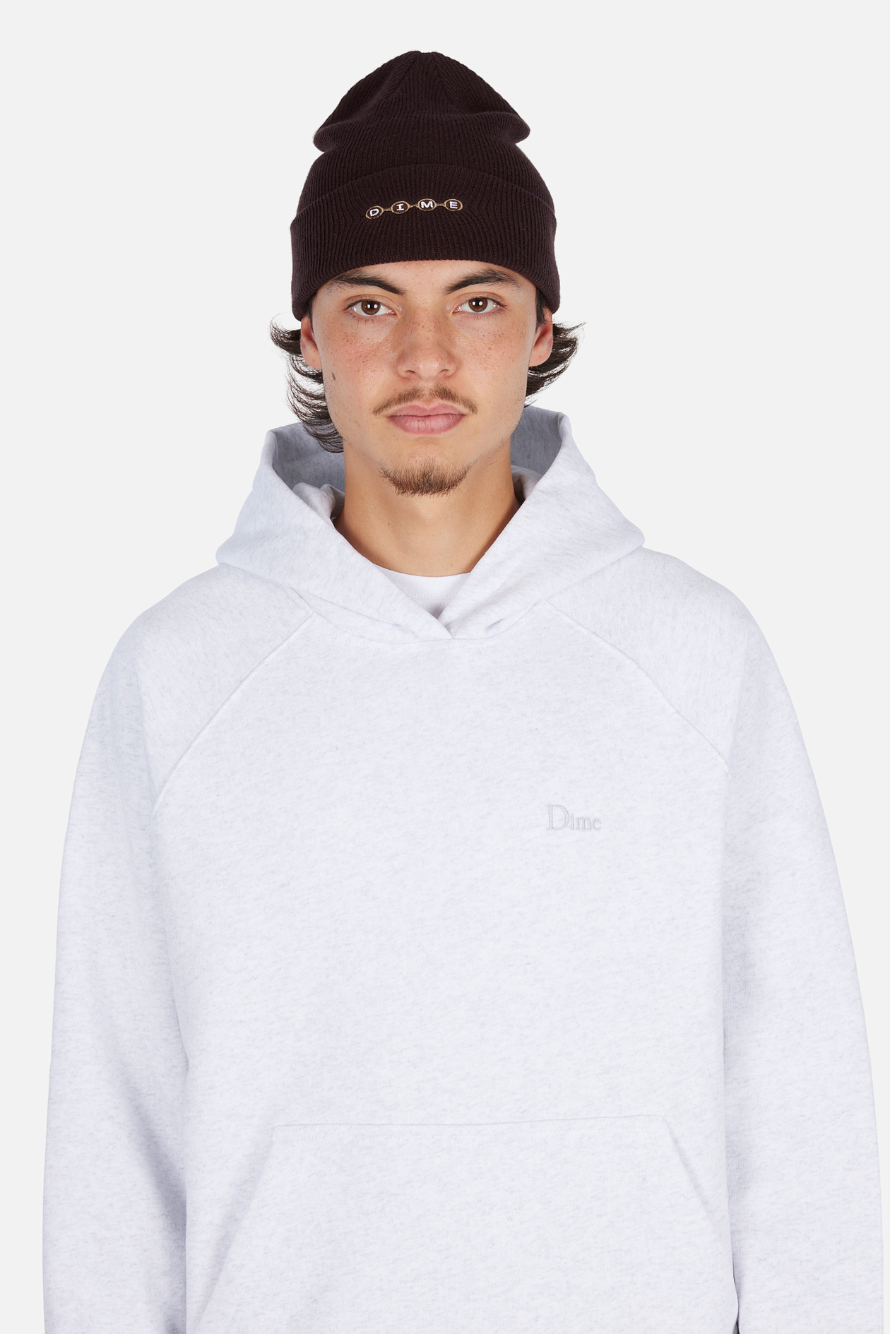 Tuque à Revers Space - Brun Foncé