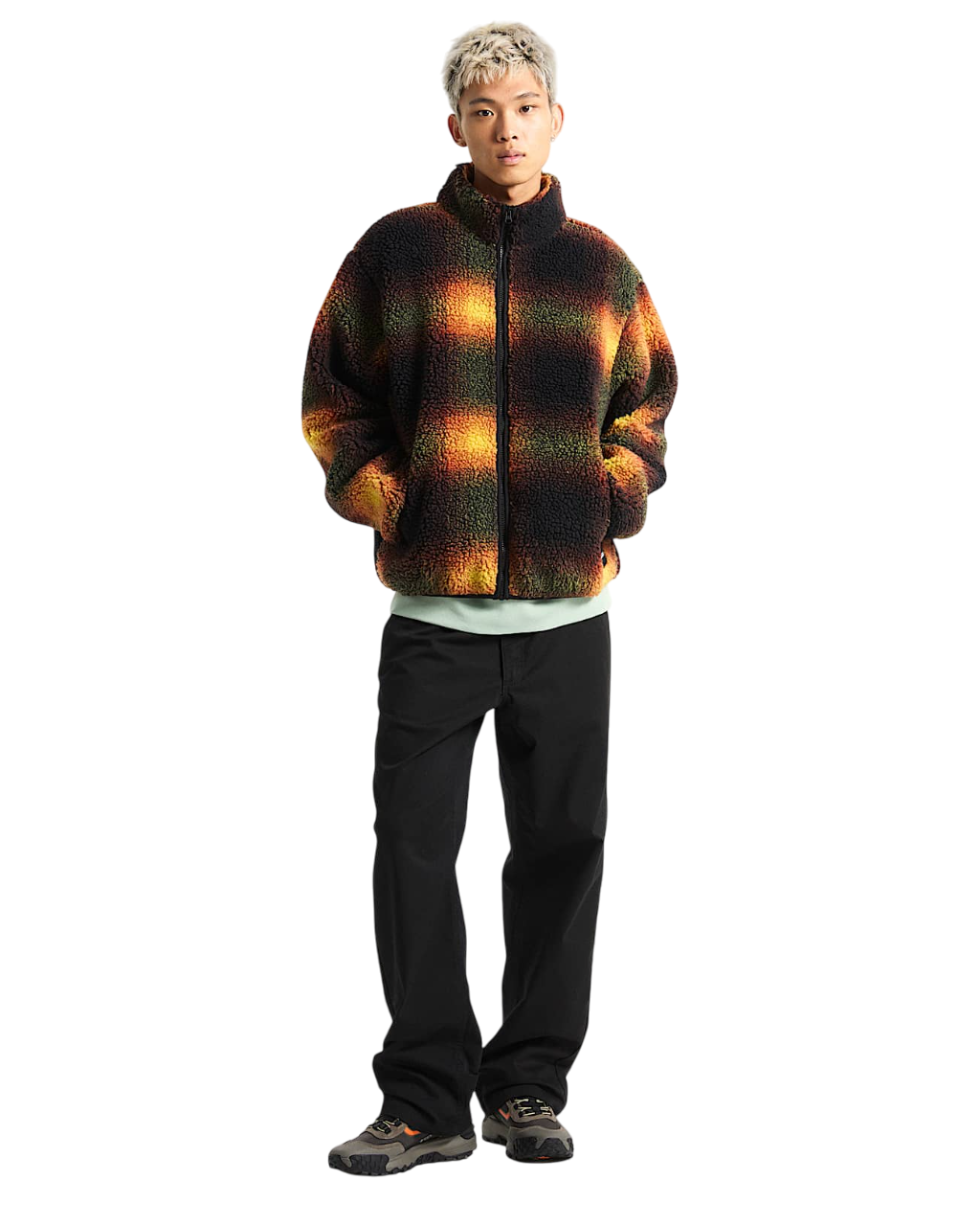 Heights Sherpa Jacket - Black