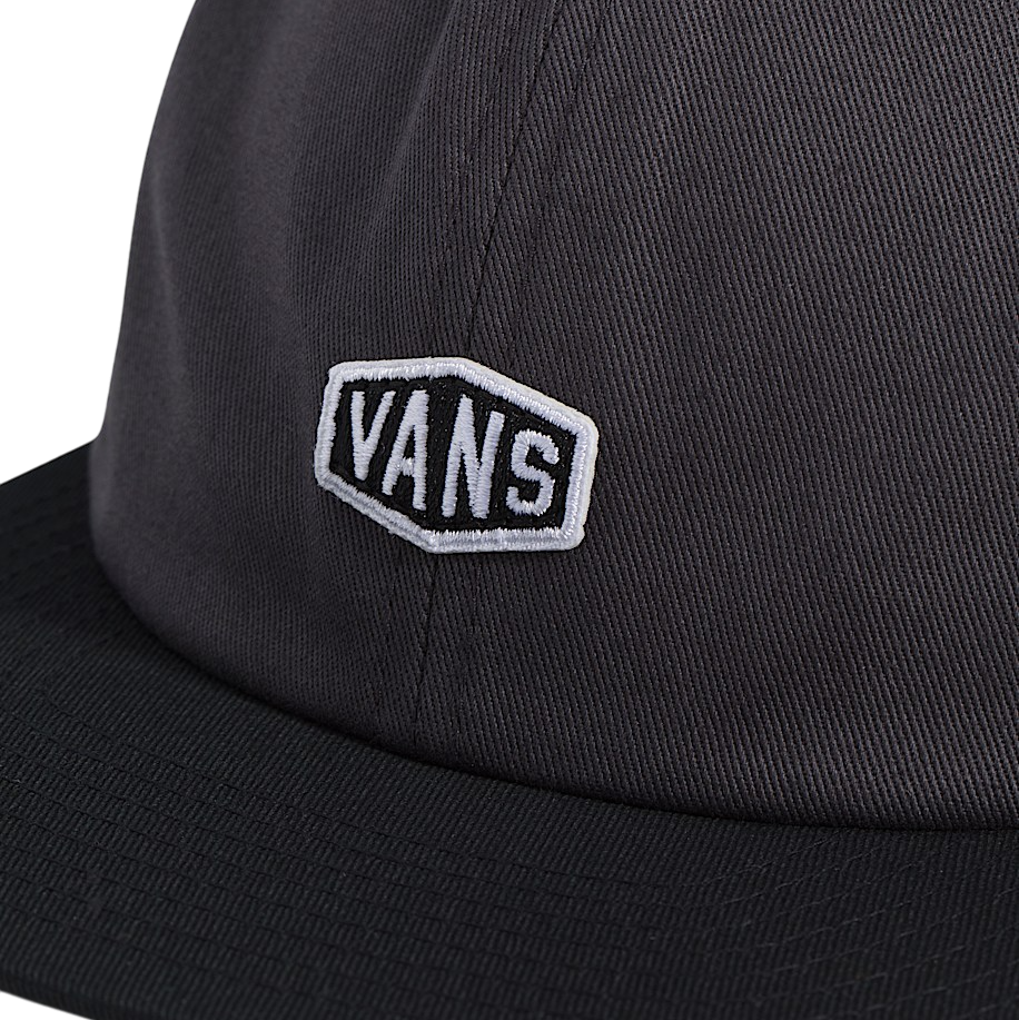 Hex Logo Snapback Hat - Dark Grey/Black