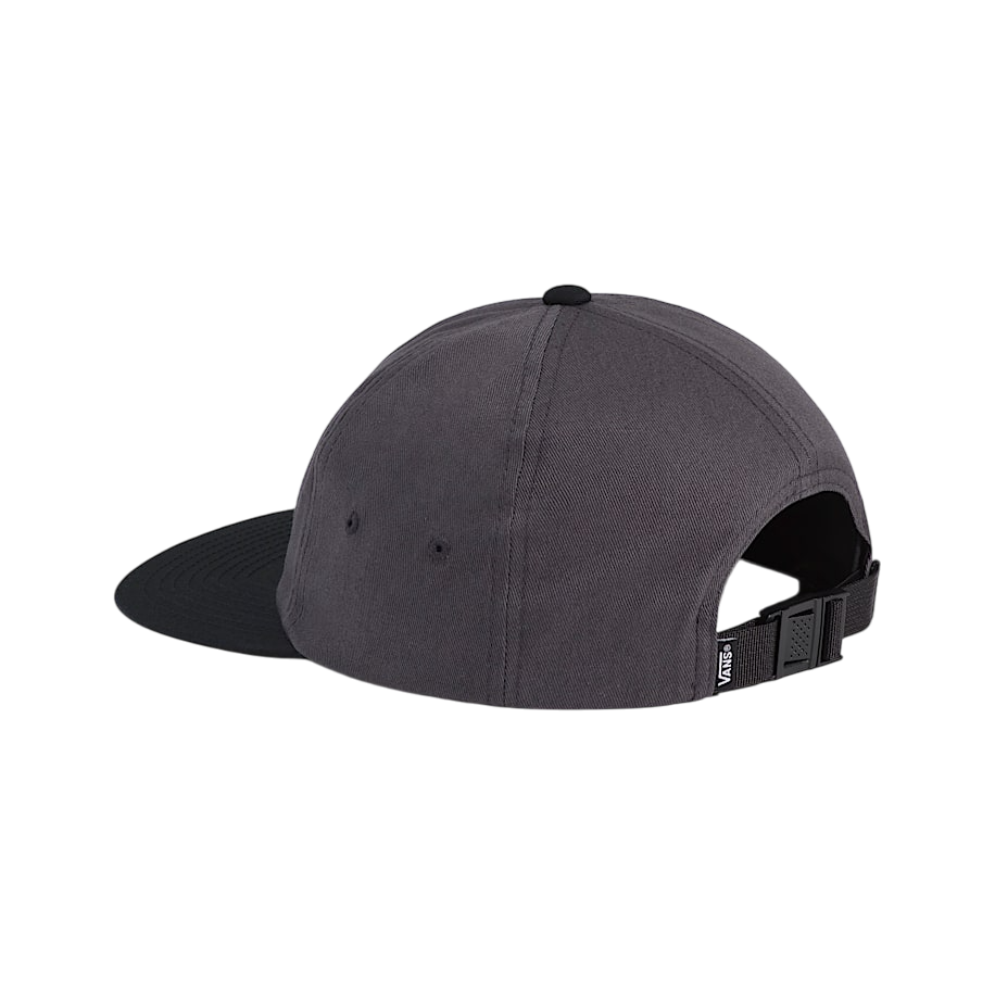 Hex Logo Snapback Hat - Dark Grey/Black