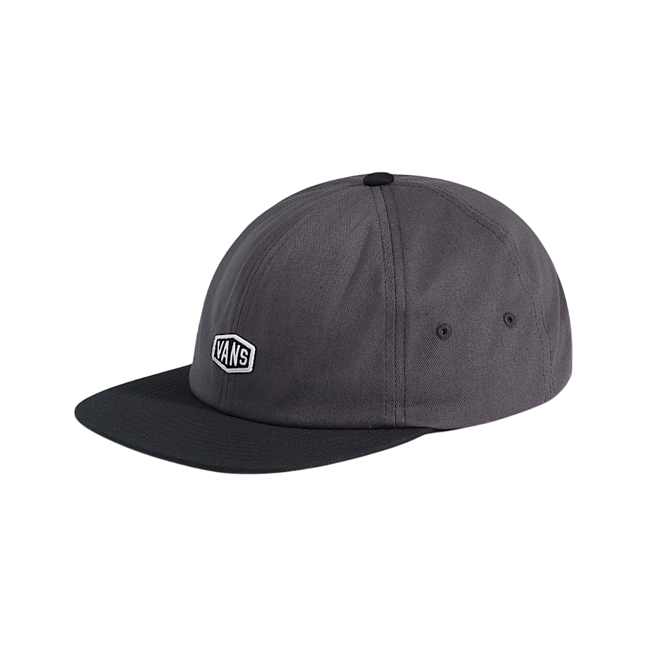 Hex Logo Snapback Hat - Dark Grey/Black