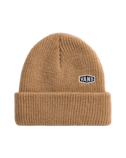 Hex Patch Cuff Tuque - Taupe Chaleureux