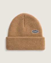 Hex Patch Cuff Tuque - Taupe Chaleureux