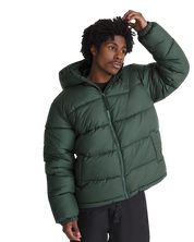 Hillgate Hooded Puffer Jacket - Oil Green