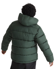 Hillgate Hooded Puffer Jacket - Oil Green