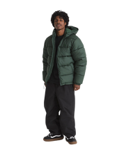 Hillgate Hooded Puffer Jacket - Oil Green
