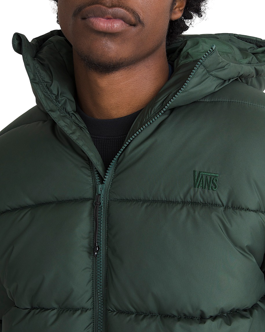 Hillgate Hooded Puffer Jacket - Oil Green