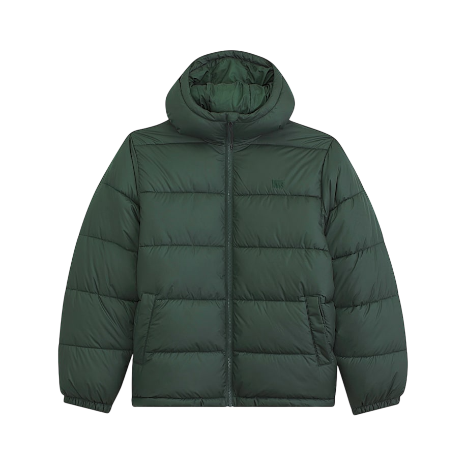 Hillgate Hooded Puffer Jacket - Oil Green