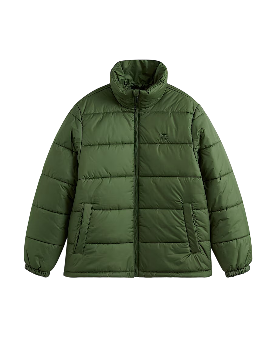 Hillgate No Hood Puffer - Pine Forest