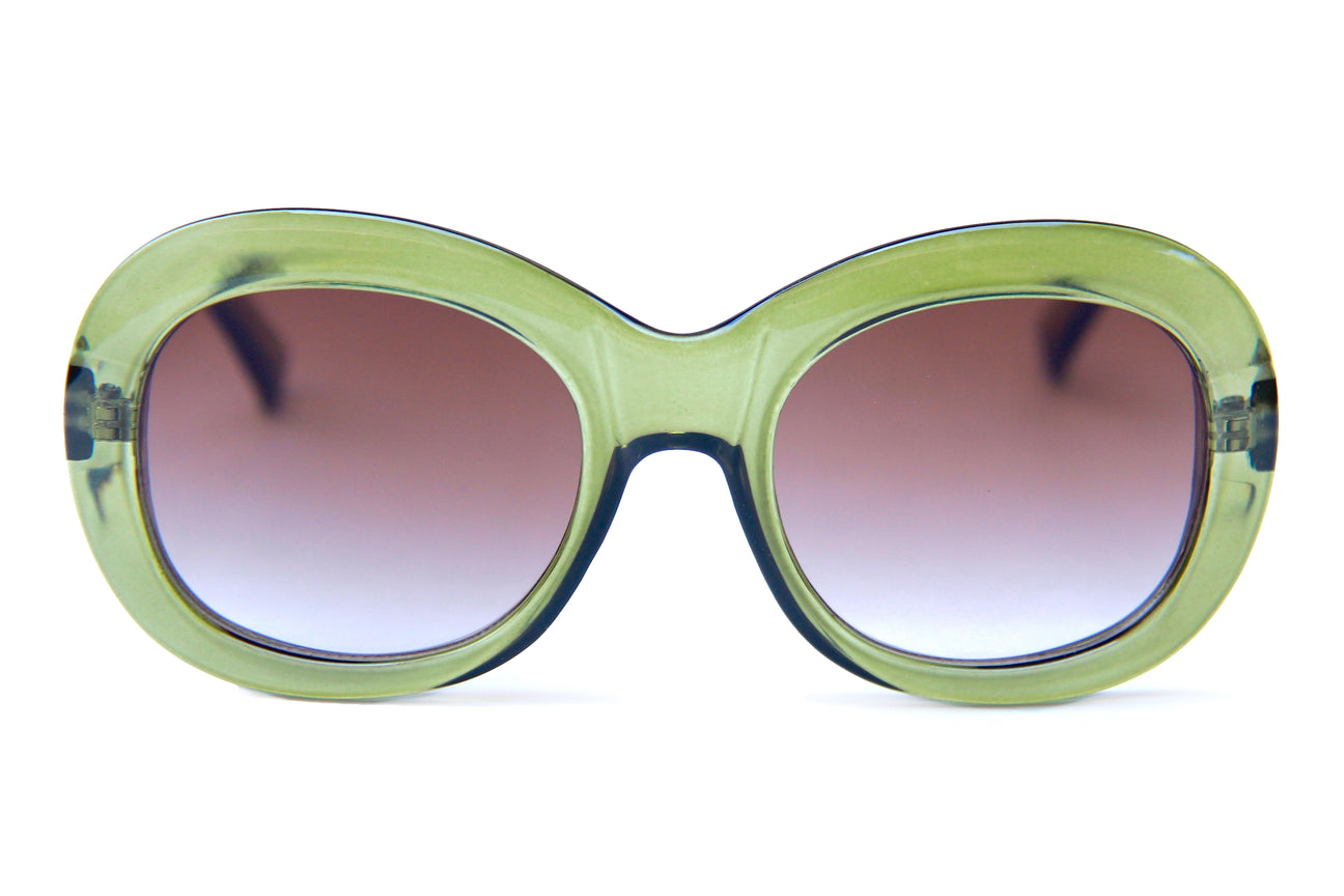 Bikini Beach Lunettes de Soleil - Vert Mousse