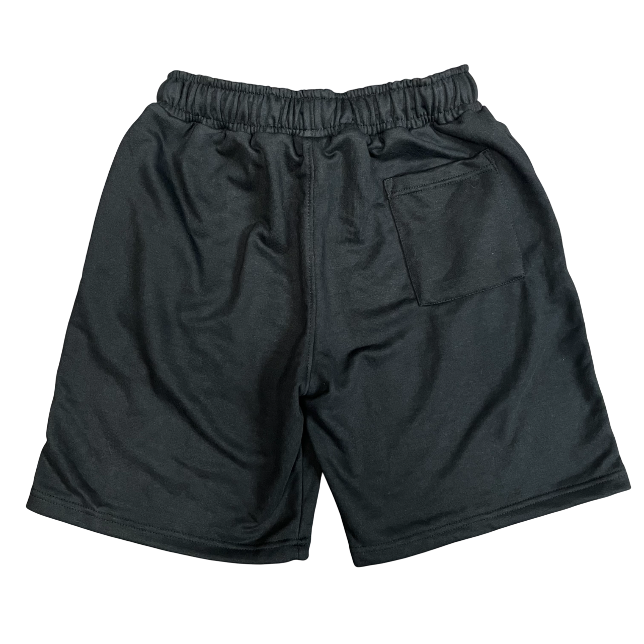 Arch Embroidered French Terry Shorts - Black