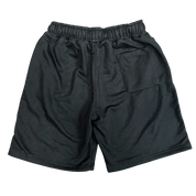 Arch Embroidered French Terry Shorts - Black