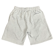 Arch Embroidered French Terry Shorts - Grey
