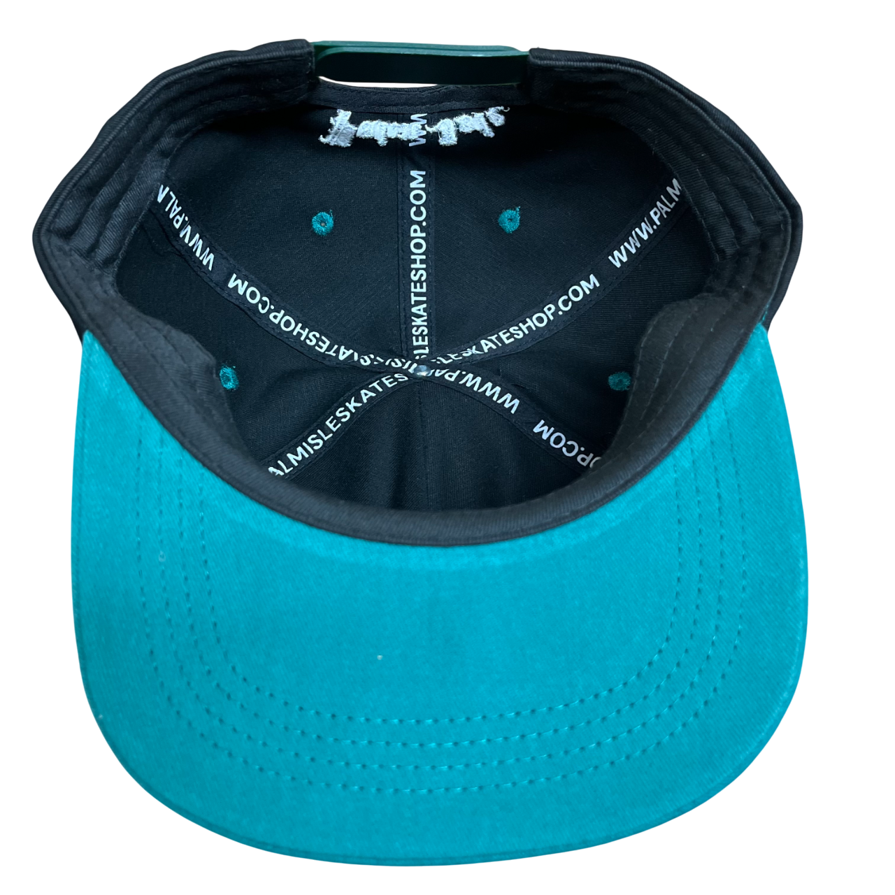 Stamp Casquette Snapback 5 Panneaux - Noir/Sarcelle