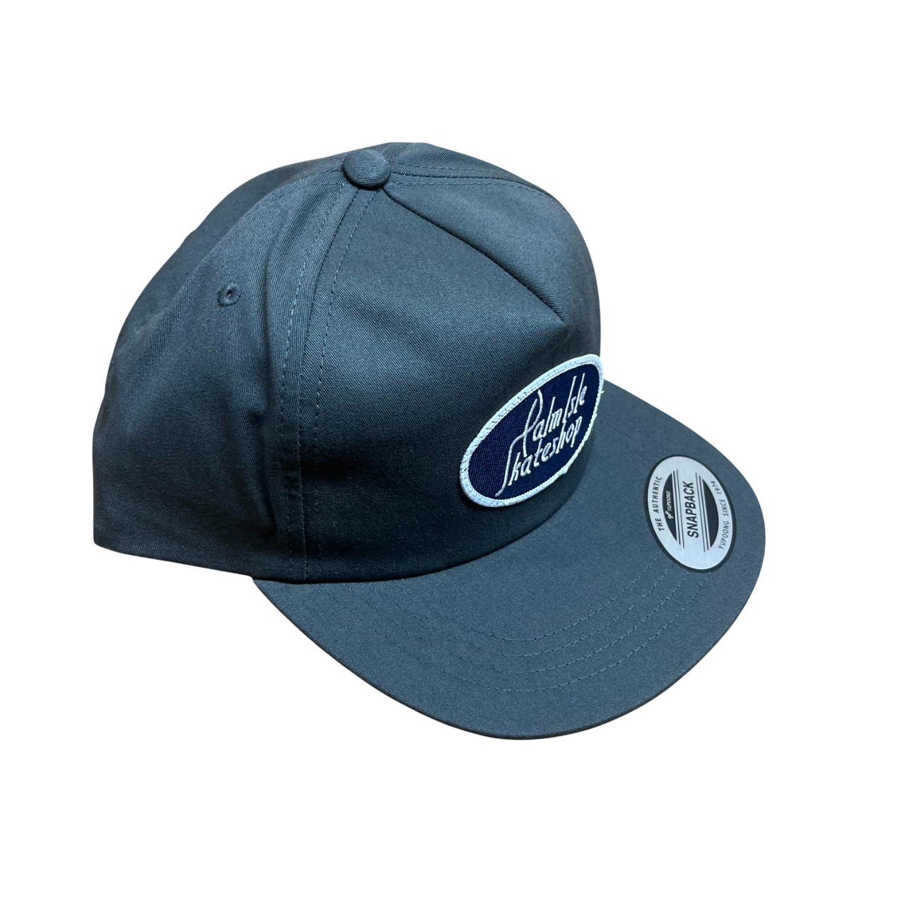 Gas Station Casquette Snapback 5 Panneaux Légèrement Structurée - Charbon