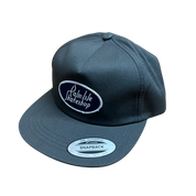 Gas Station Casquette Snapback 5 Panneaux Légèrement Structurée - Charbon