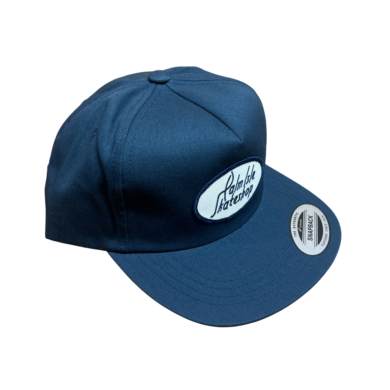 Gas Station Casquette Snapback 5 Panneaux Légèrement Structurée - Bleu Marine