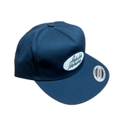 Gas Station Casquette Snapback 5 Panneaux Légèrement Structurée - Bleu Marine