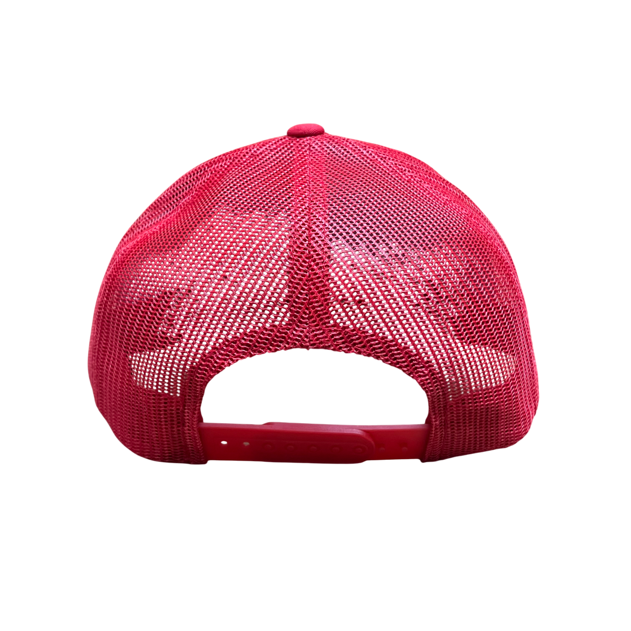 Gas Station Casquette Trucker Rétro 5 Panneaux - Rouge