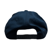 Gas Station Casquette Snapback 5 Panneaux Légèrement Structurée - Noir