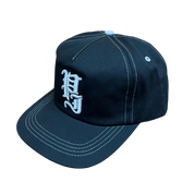 Stamp Casquette 5 Panneaux Snapback - Noir/Gris
