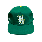 Stamp Casquette 5 Panneaux Snapback - Vert/Jaune