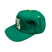 Stamp Casquette 5 Panneaux Snapback - Vert/Jaune