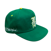 Stamp Casquette 5 Panneaux Snapback - Vert/Jaune