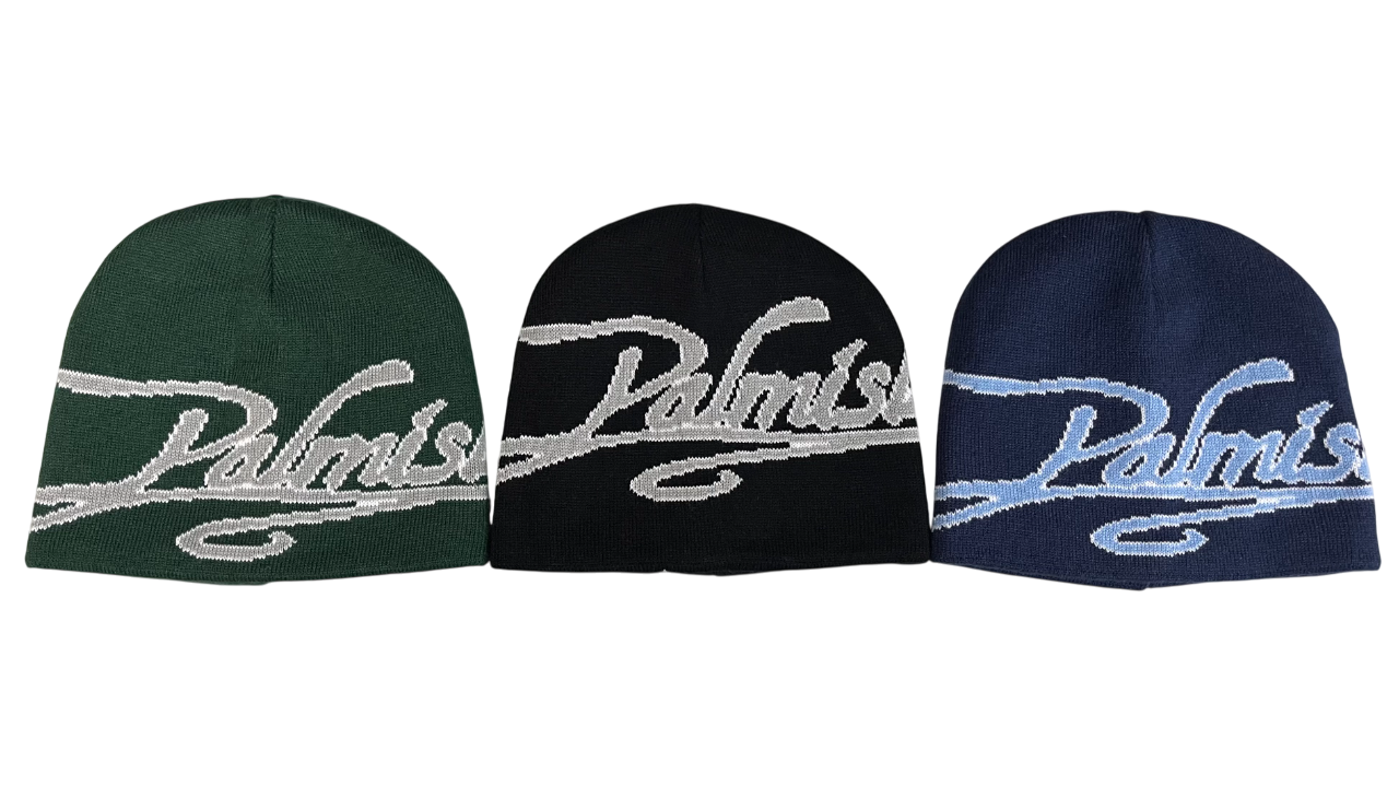 Signature Uncuffed Reversible Beanie - Black