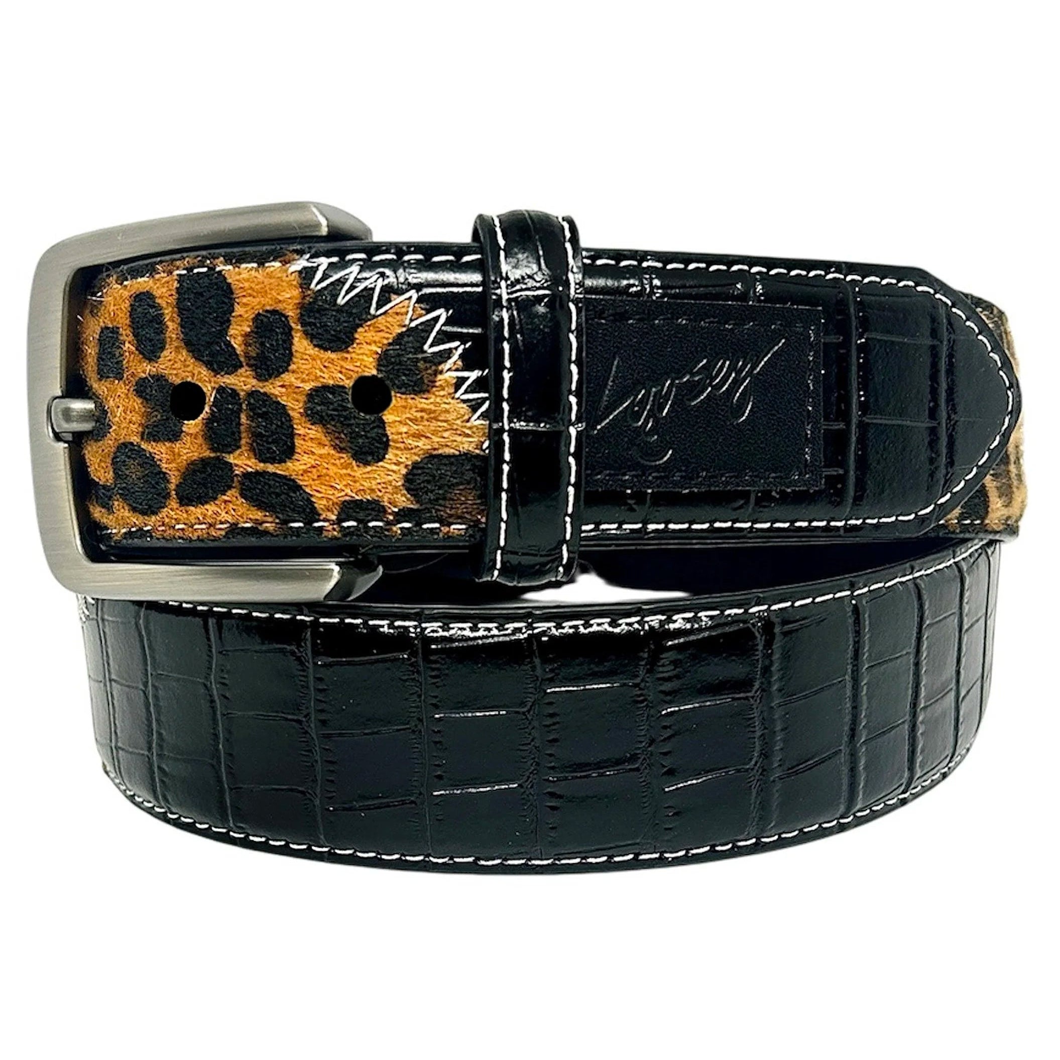 Premium Croco Cheetah Belt