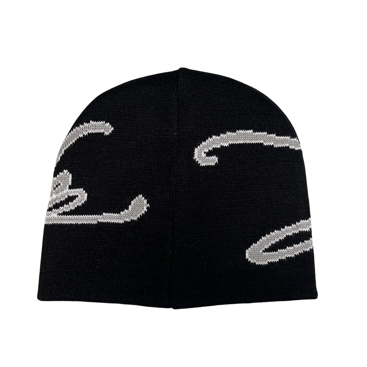 Signature Uncuffed Reversible Beanie - Black