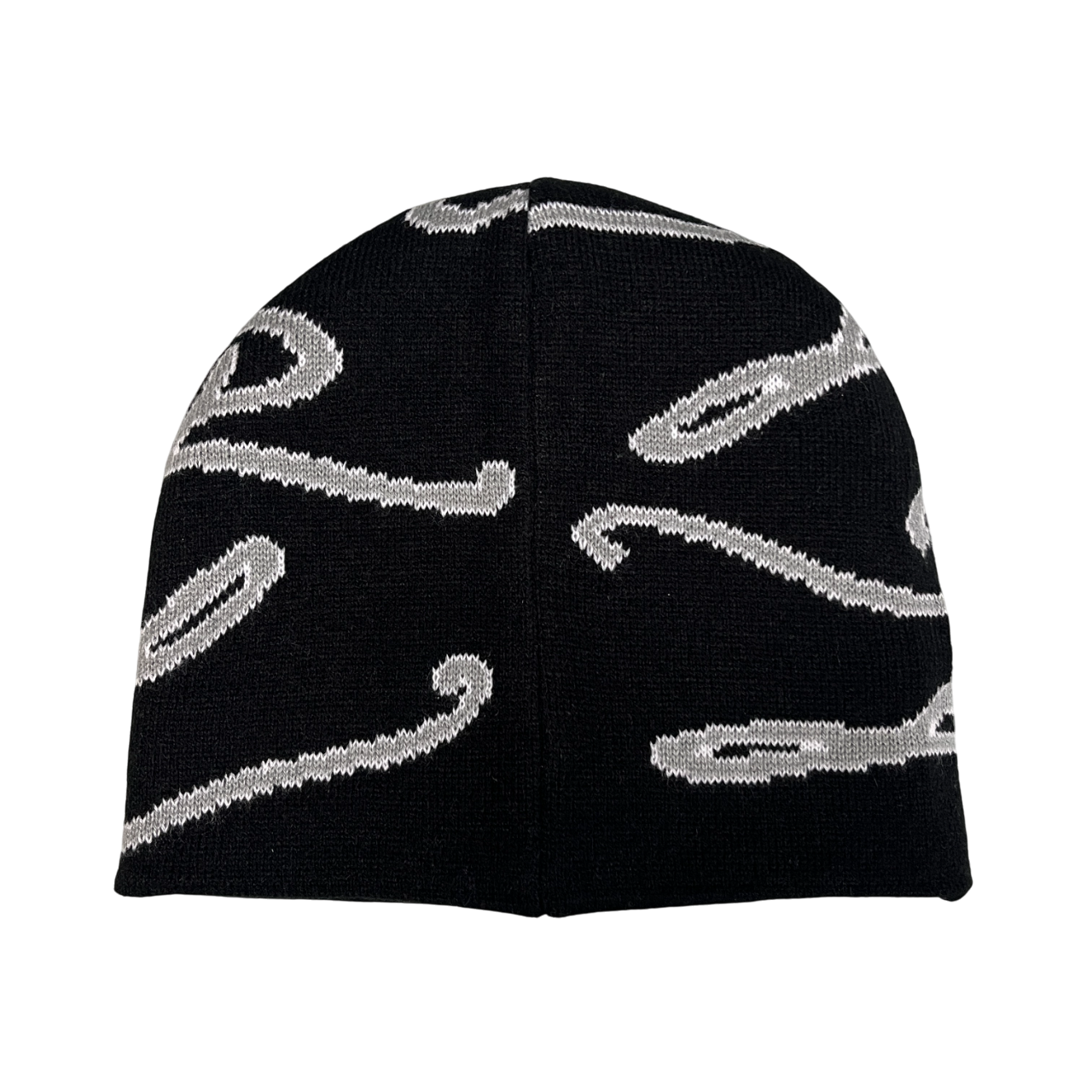Signature Uncuffed Reversible Beanie - Black