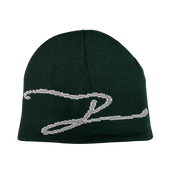 Signature Uncuffed Reversible Beanie - Green