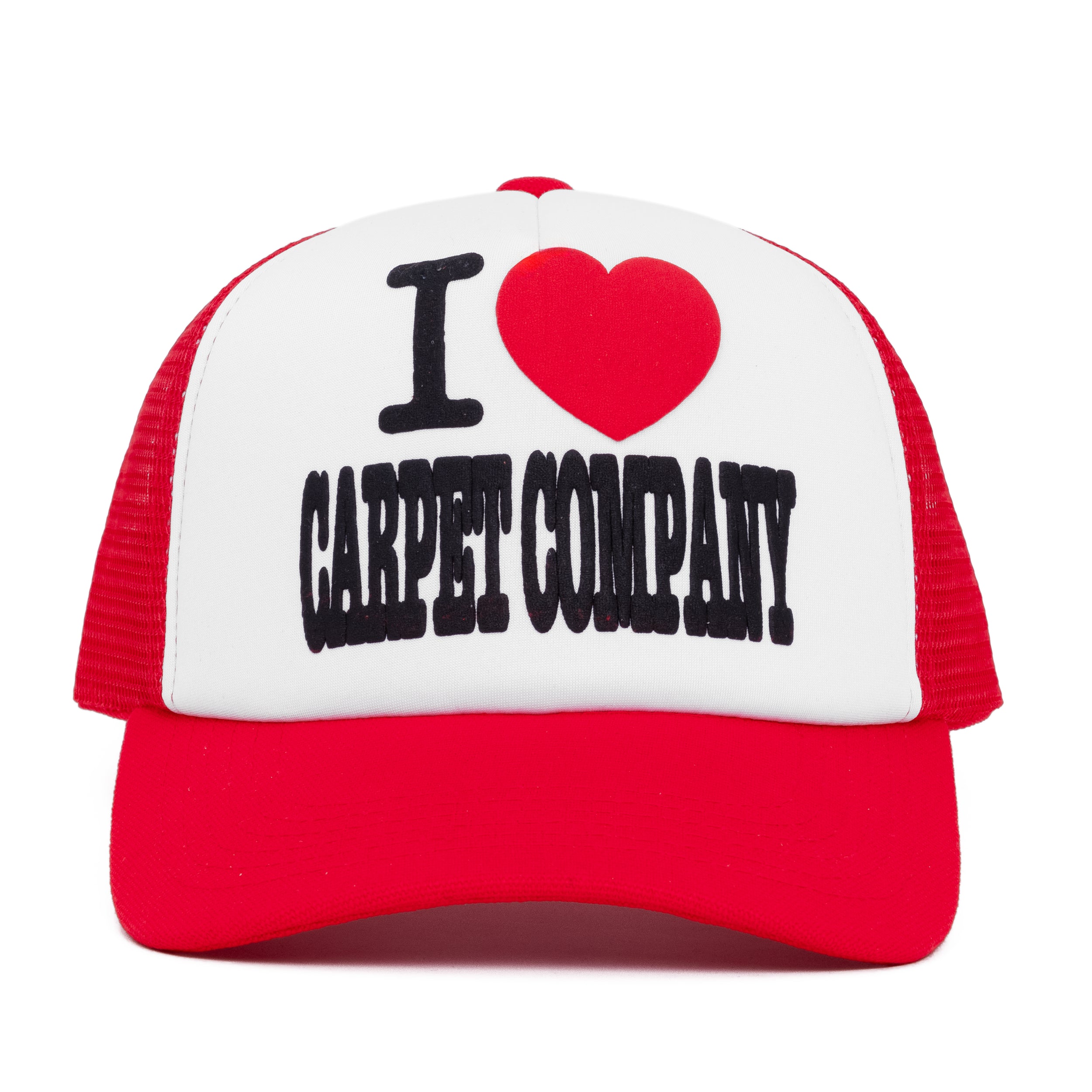 Casquette Trucker I Heart Carpet - Rouge