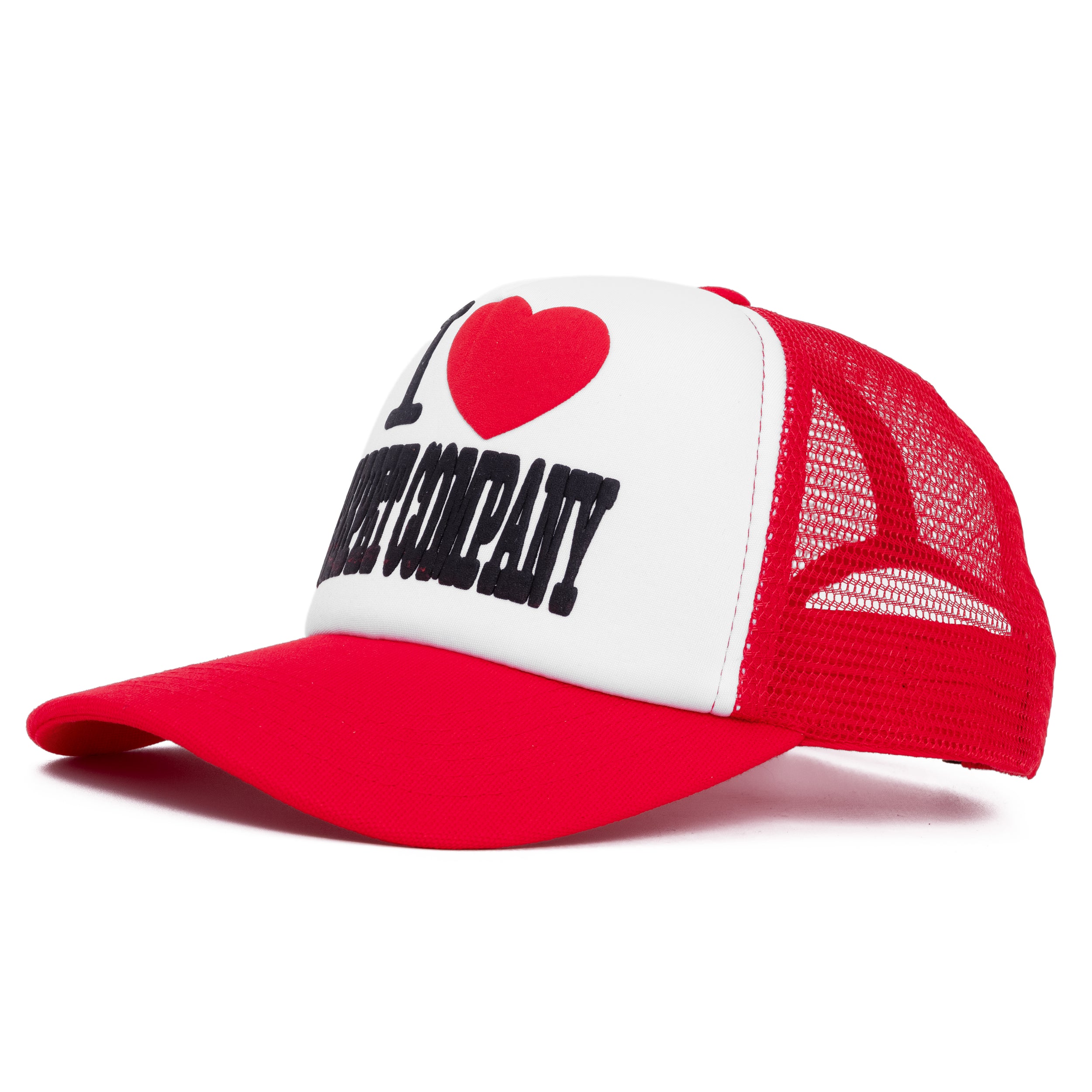 Casquette Trucker I Heart Carpet - Rouge