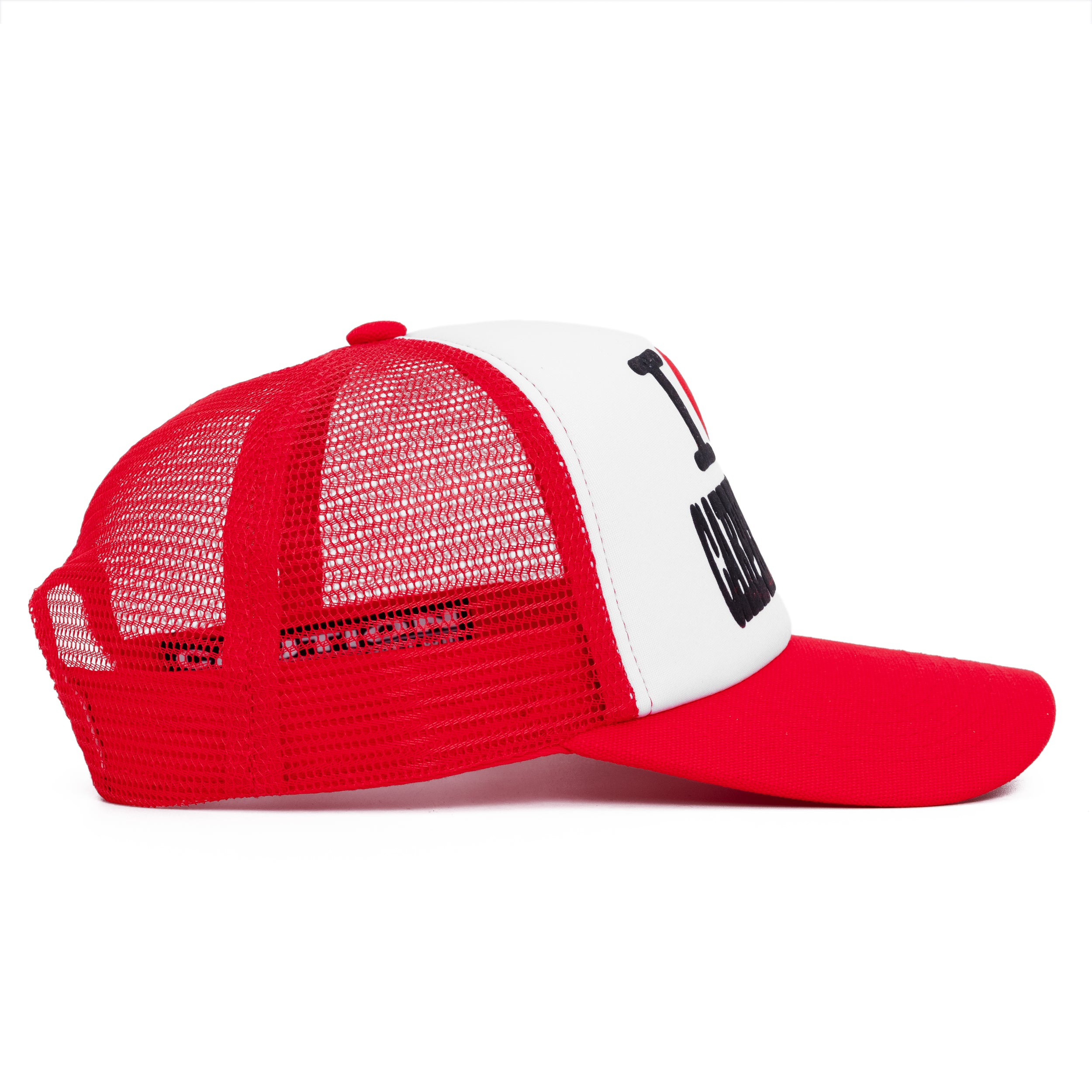 Casquette Trucker I Heart Carpet - Rouge