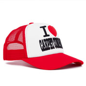 Casquette Trucker I Heart Carpet - Rouge
