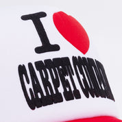Casquette Trucker I Heart Carpet - Rouge