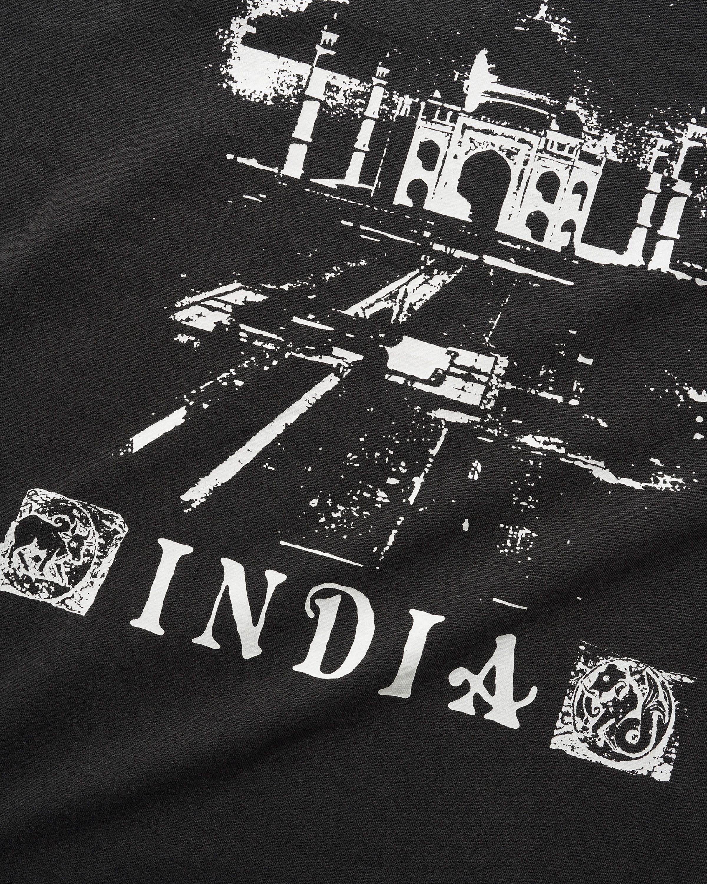 India T-Shirt - Noir Délavé