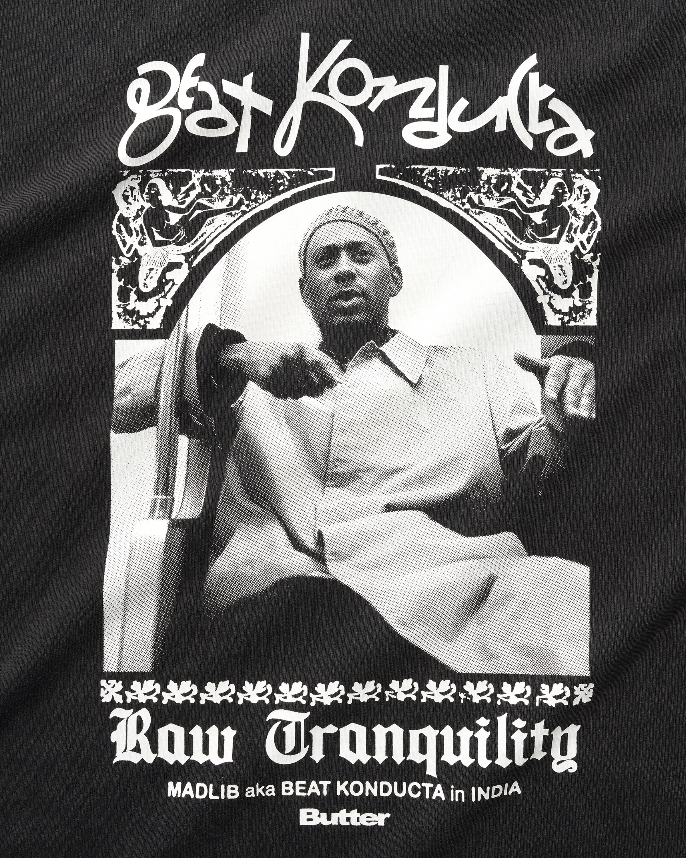 India T-Shirt - Noir Délavé