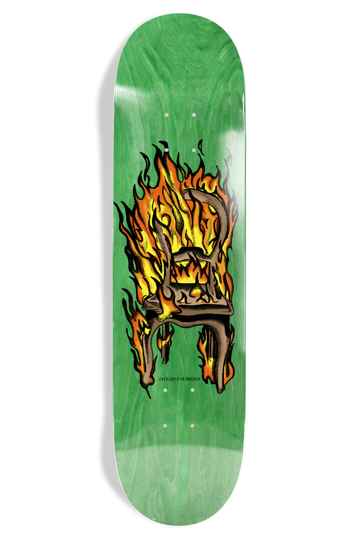 Chair On Fire Twin Tail Deck - Green