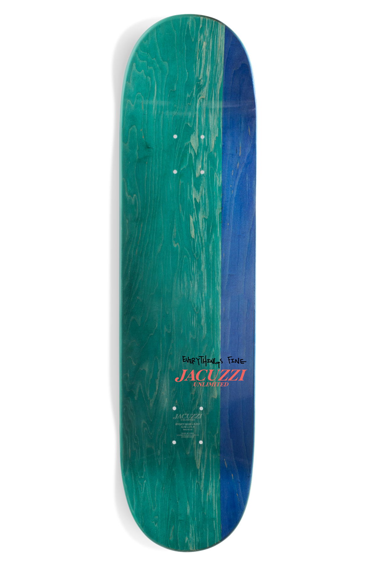 Chair On Fire Twin Tail Deck - Green