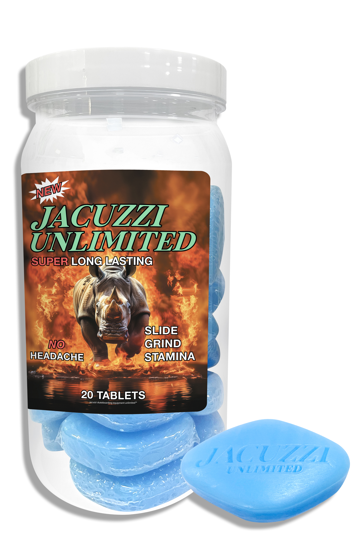 Rhino Pill Wax - Blue