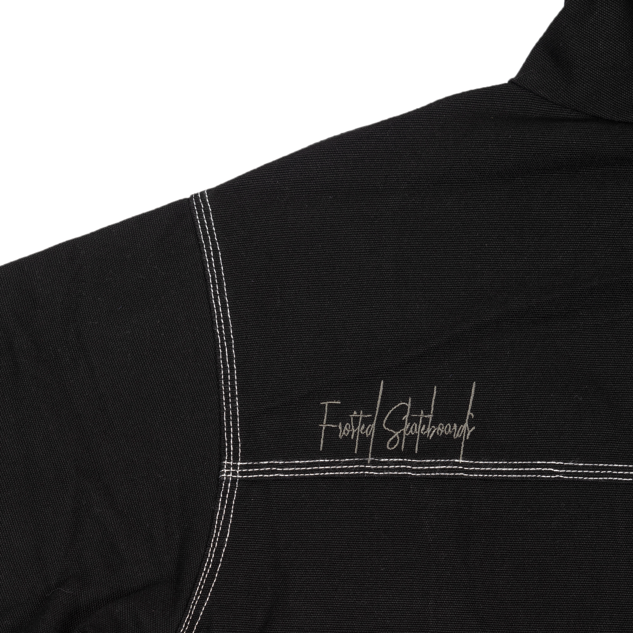Denim Jacket - Off Black
