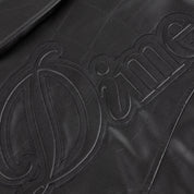 Debossed Wavy Jacket - Black