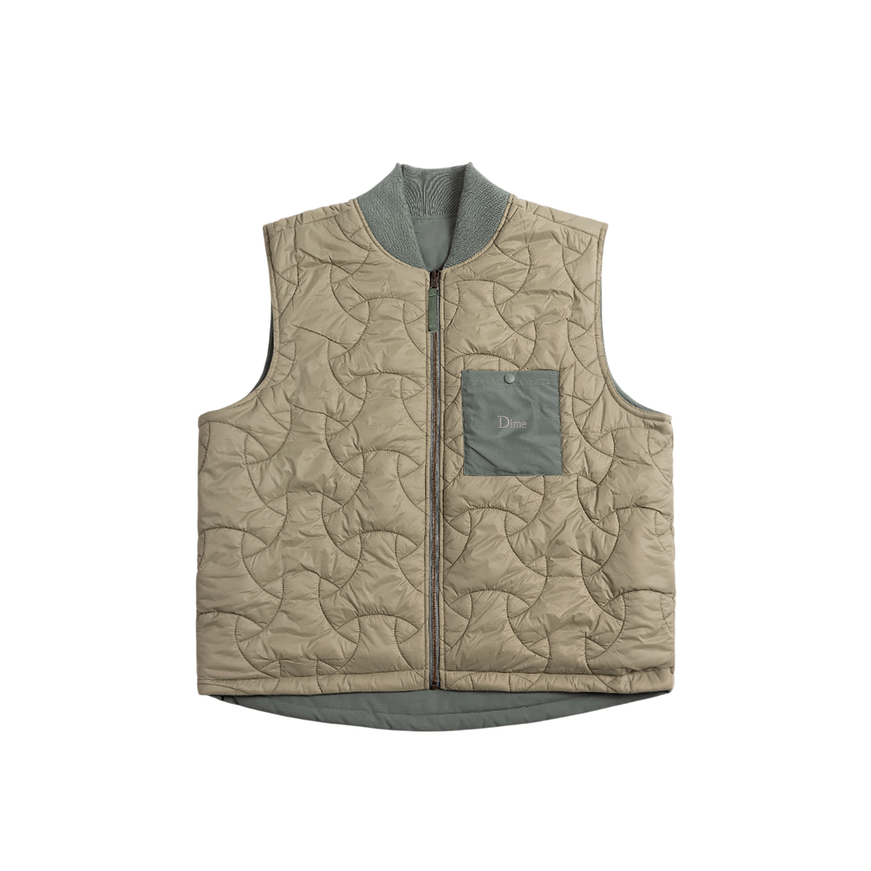 Reversible Vest - Sage