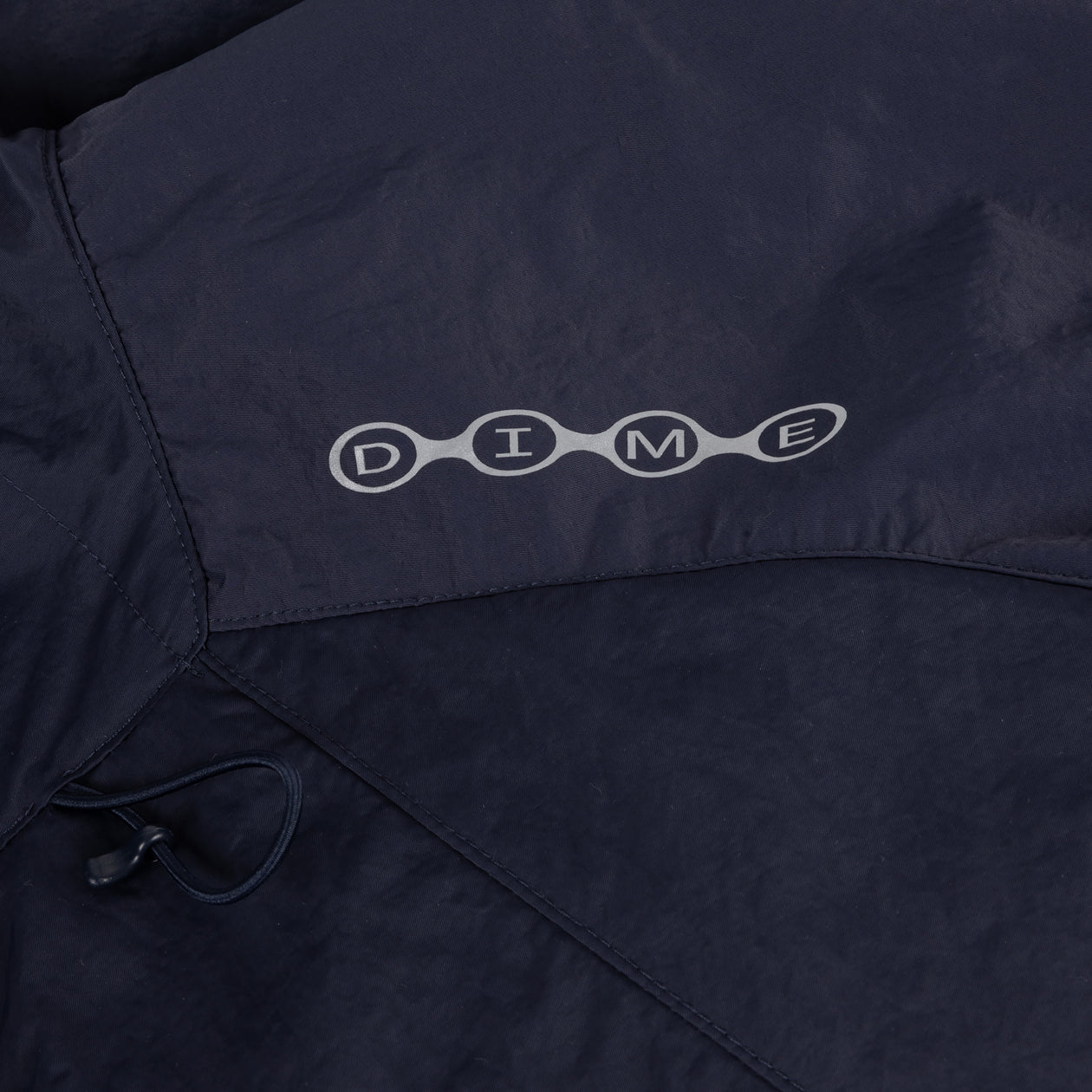 Coupe-Vent Crinkled Tech - Marine Foncé