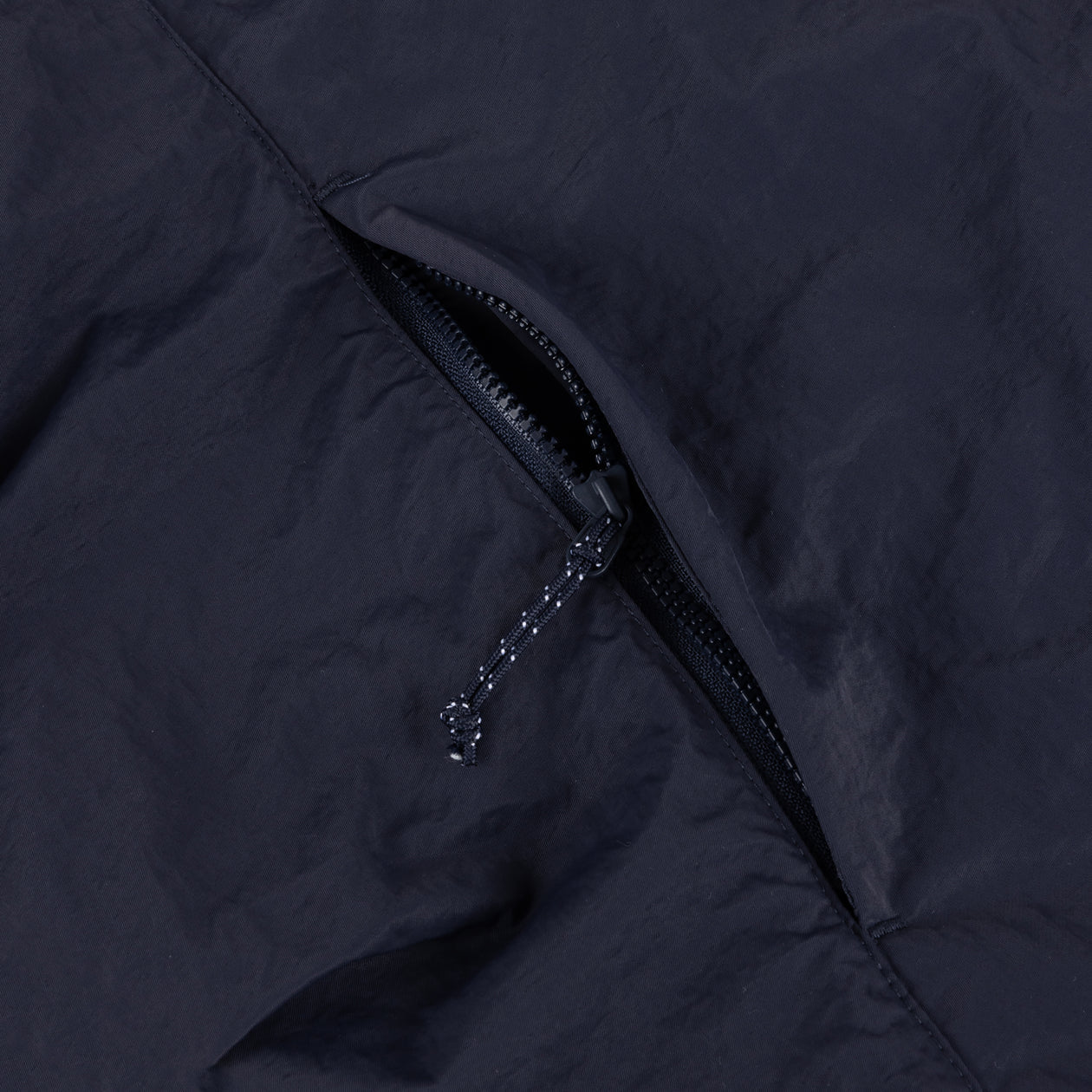 Coupe-Vent Crinkled Tech - Marine Foncé