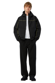 Quilted Ripstop Puffer - Noir