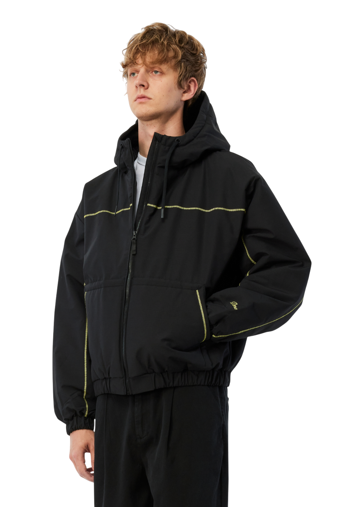 Quilted Ripstop Puffer - Noir